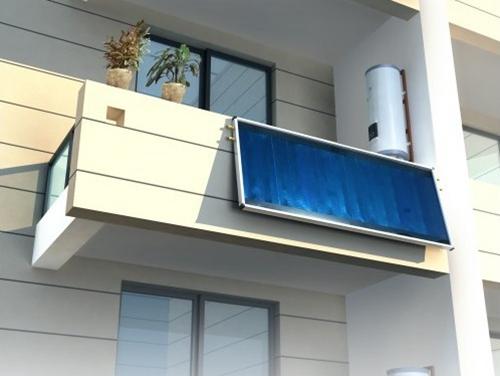 阳台壁挂式太阳能热水器2